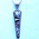 Thumbnail: Navajo silver inlay pendant