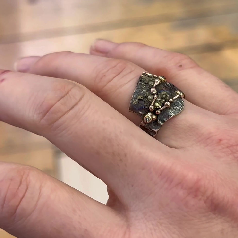 Sličica: Universe statement ring, Atelje DR jewelry