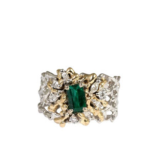 Unique ENIGMA EMERALD ring