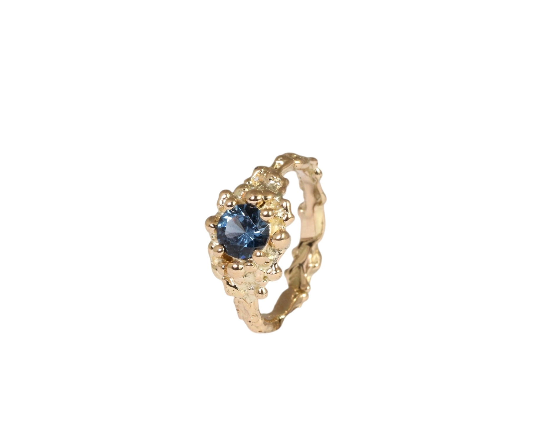 Unique DALIA Blue Spinel Ring, Atelje DR jewerly