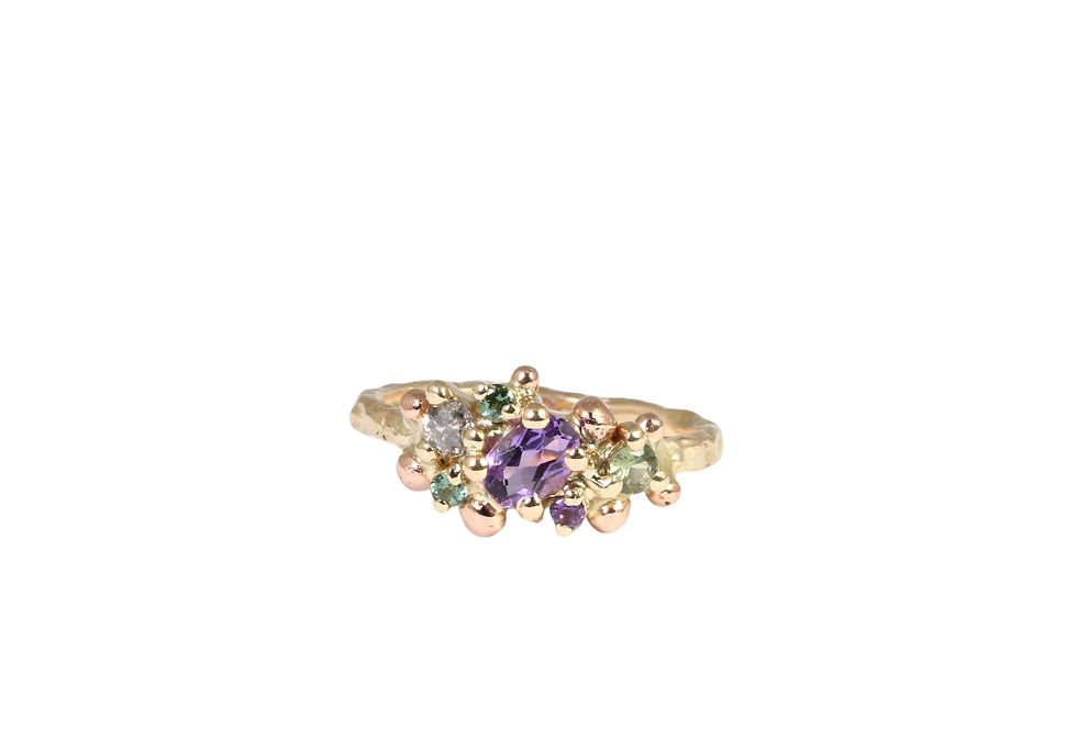 Sličica: Unique Familia FLEUR ring