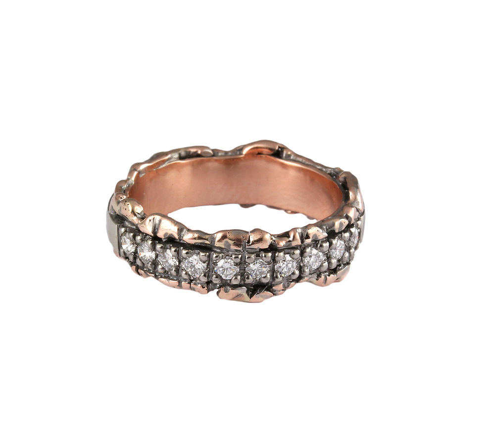 Thumbnail: MANUELA band with 0.03 ct diamonds