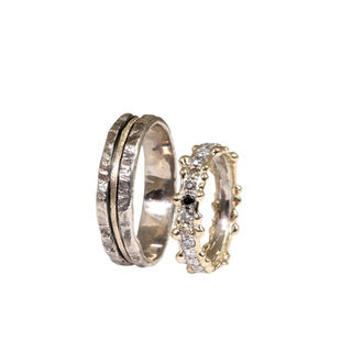 Unique wedding rings MAREA