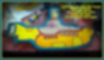 Yellow Submarine Wood Wall Hanging