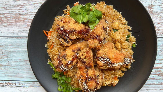 Crispy Fried Teriyaki Wings