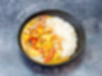 Thai Pineapple Curry with Steamed Rice