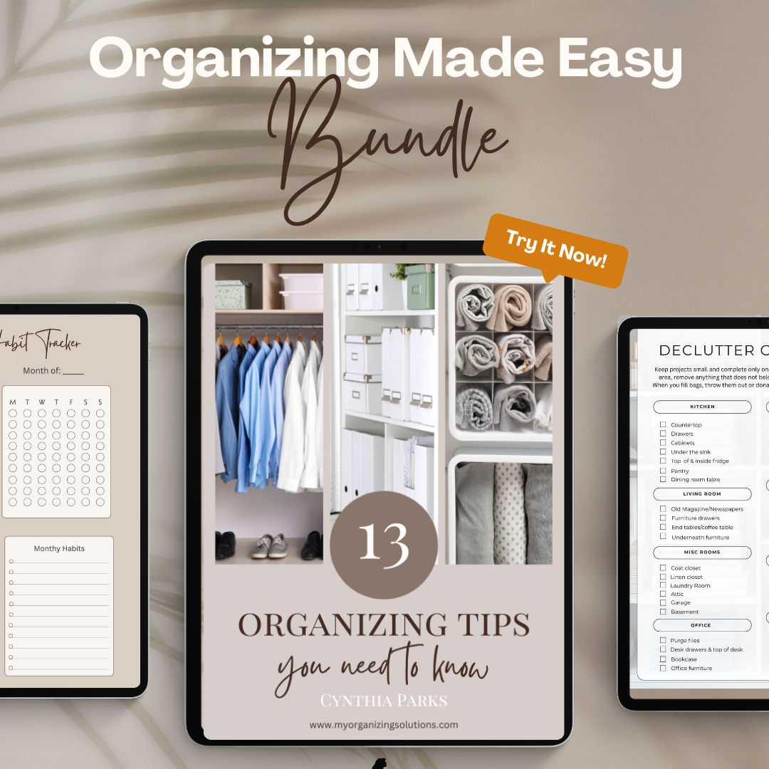 Organizing Made Easy Bundle