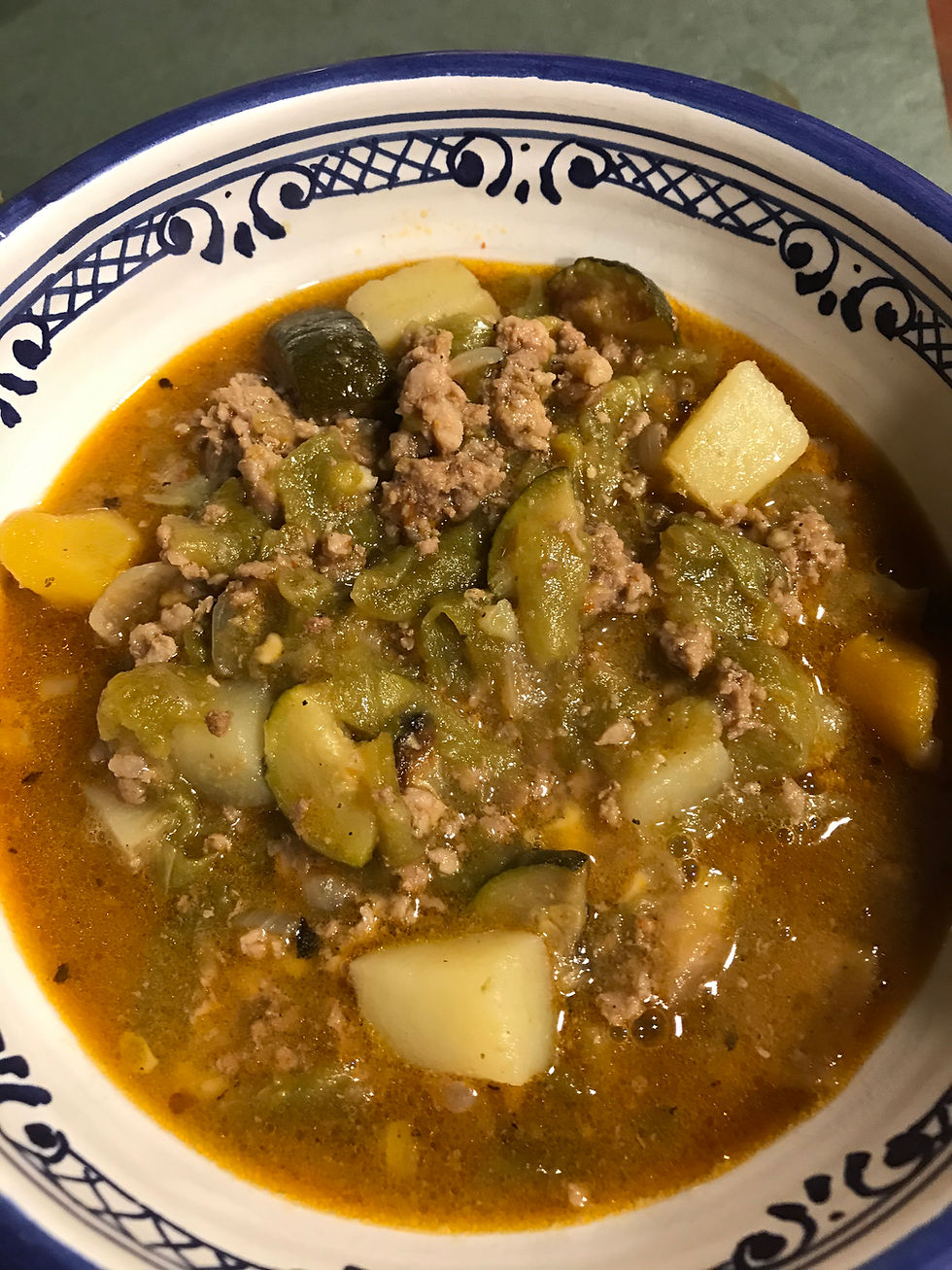 Classic New Mexico Green Chile Stew
