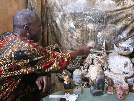 Voodoo spells in Benin