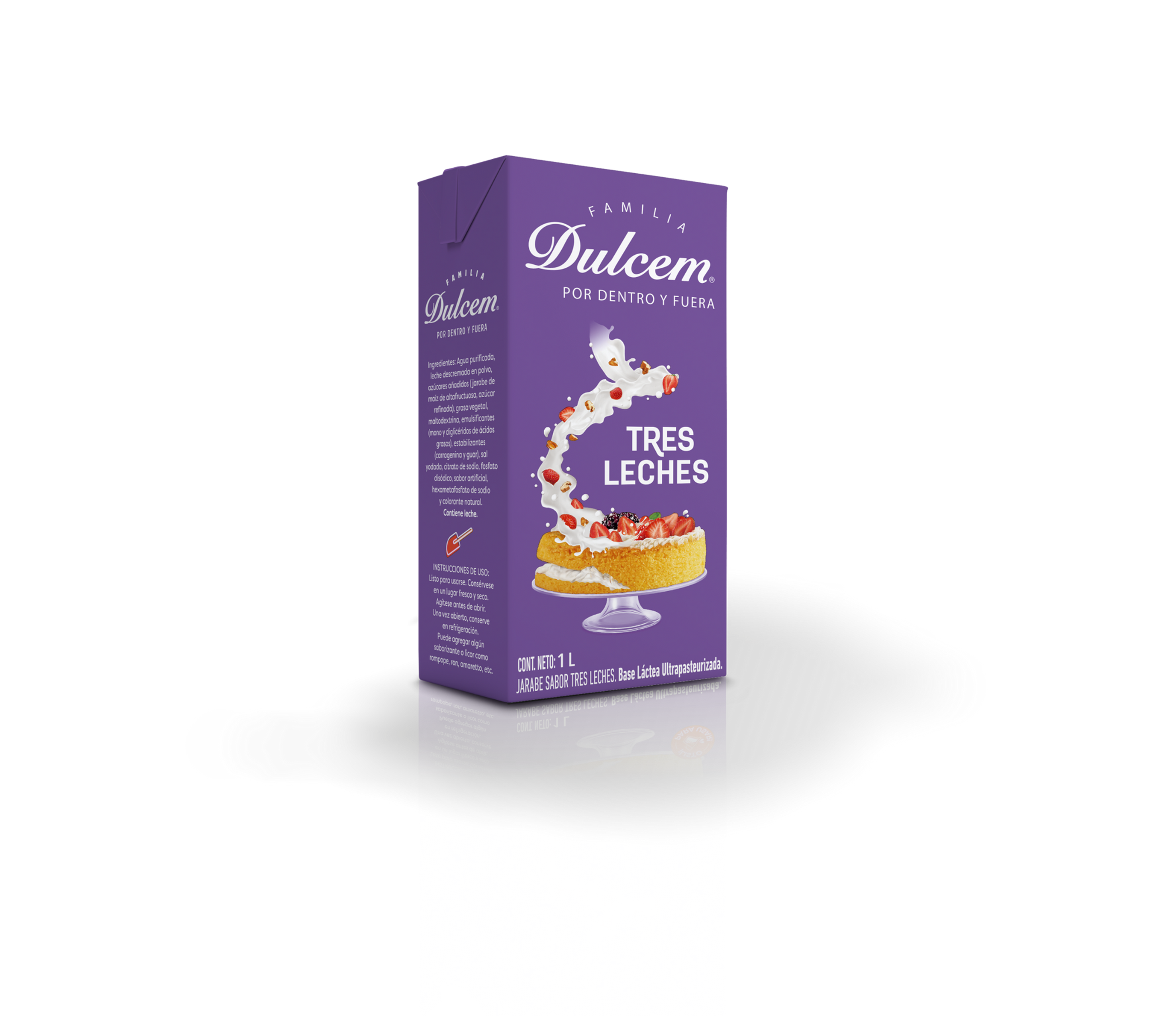 Jarabe Tres Leches Dulcem 1 Lt, marca Dulcem