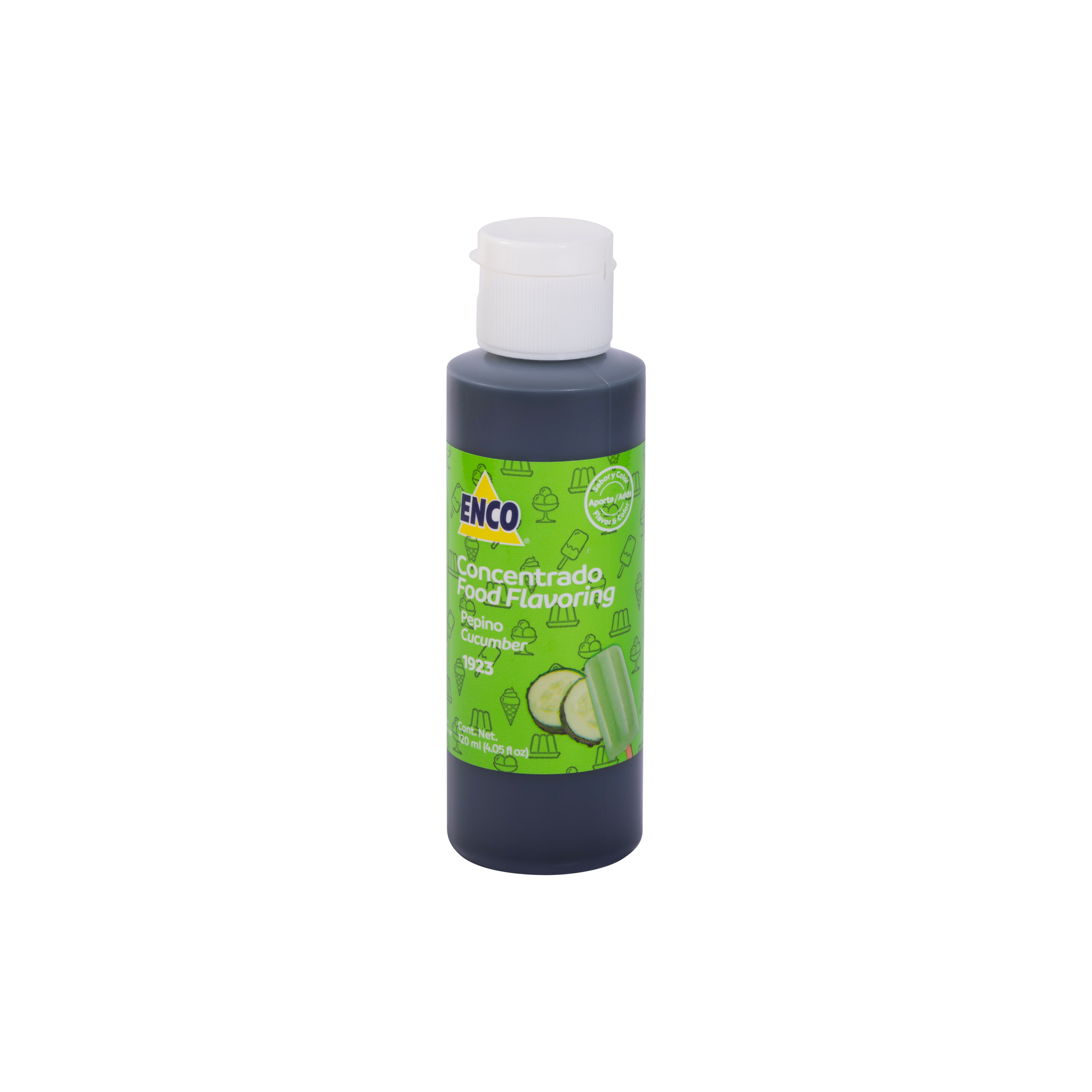 Concentrado Sabor Pepino 120ml, marca ENCO