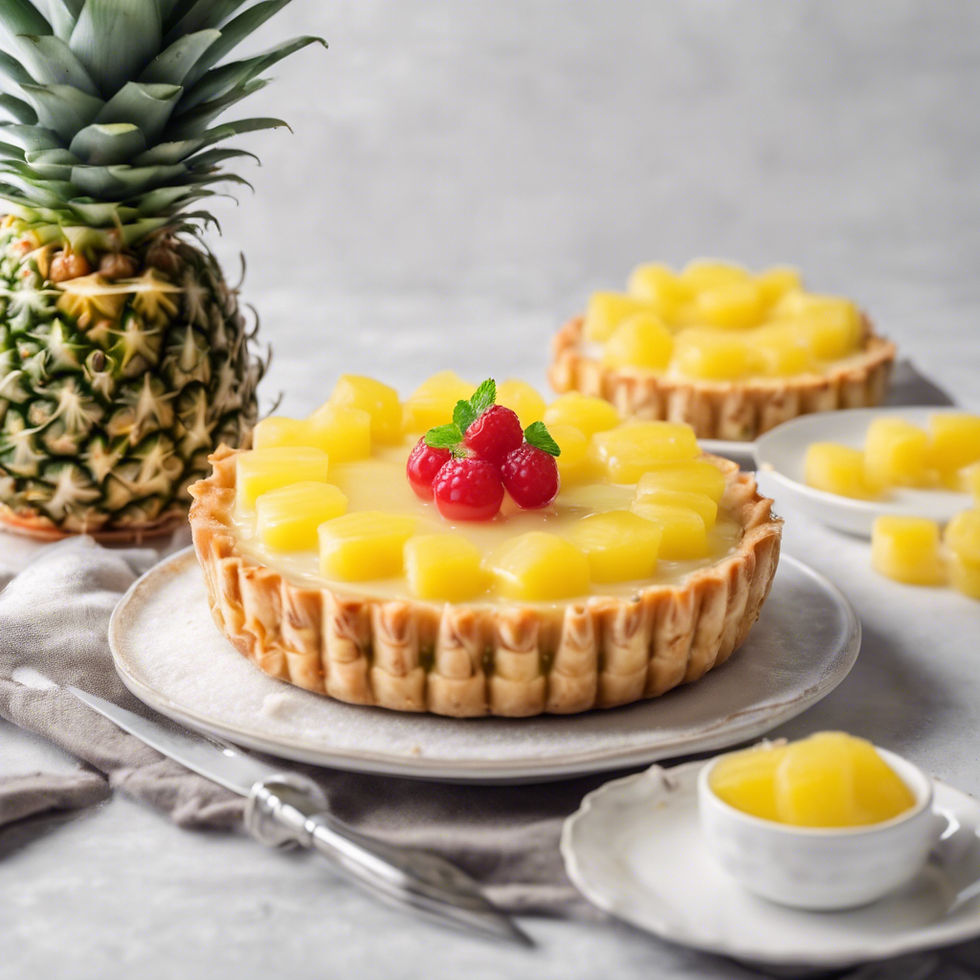 Manga Relleno Piña 1kg, marca Bakesol - aplicación demostrativa