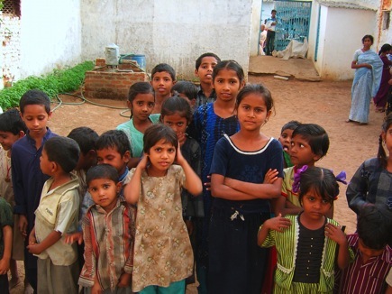 A village community served by Project Christ International