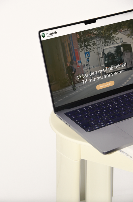 Thorleifs Bussreiser Website Mockup