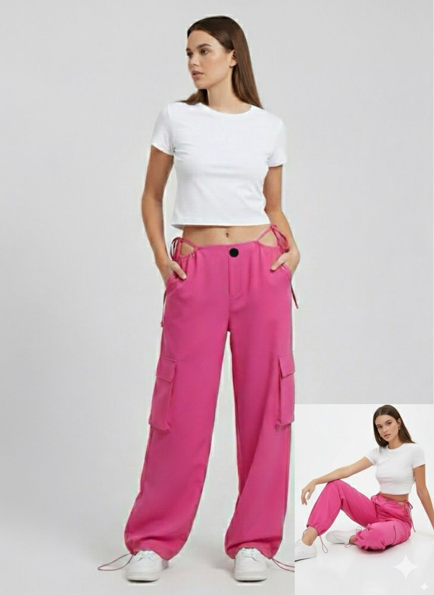 Fierce Cutout Cargo Pants