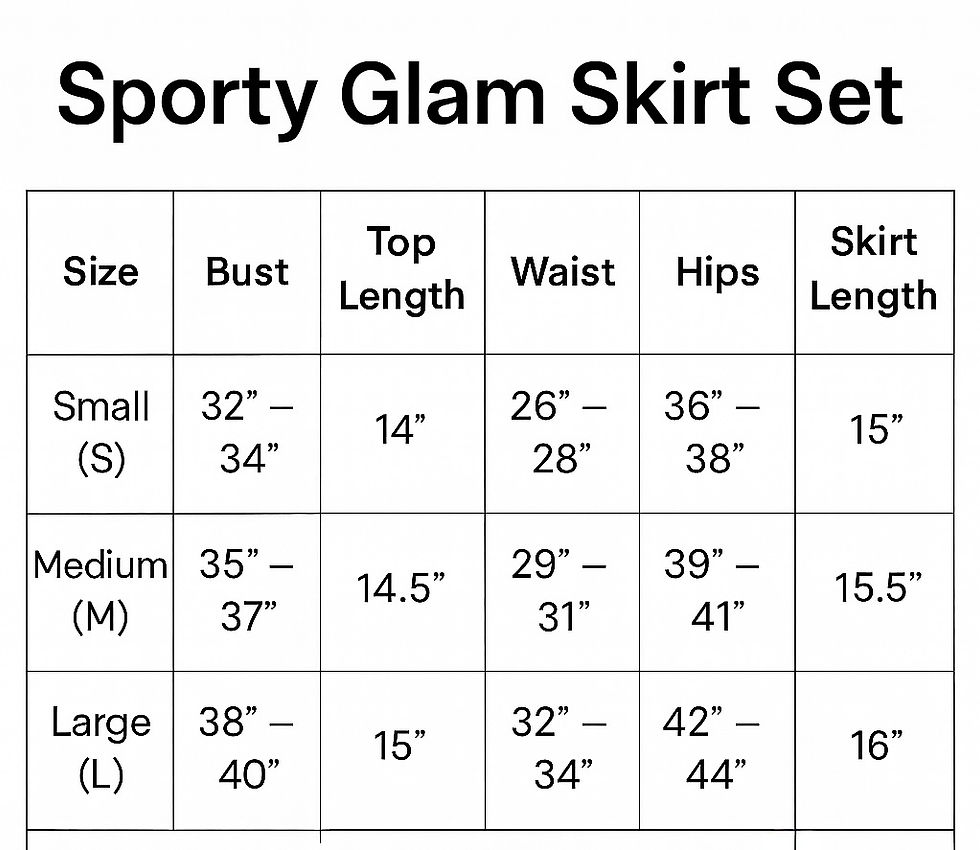 Miniatura: Spoty Glam Skirt Set