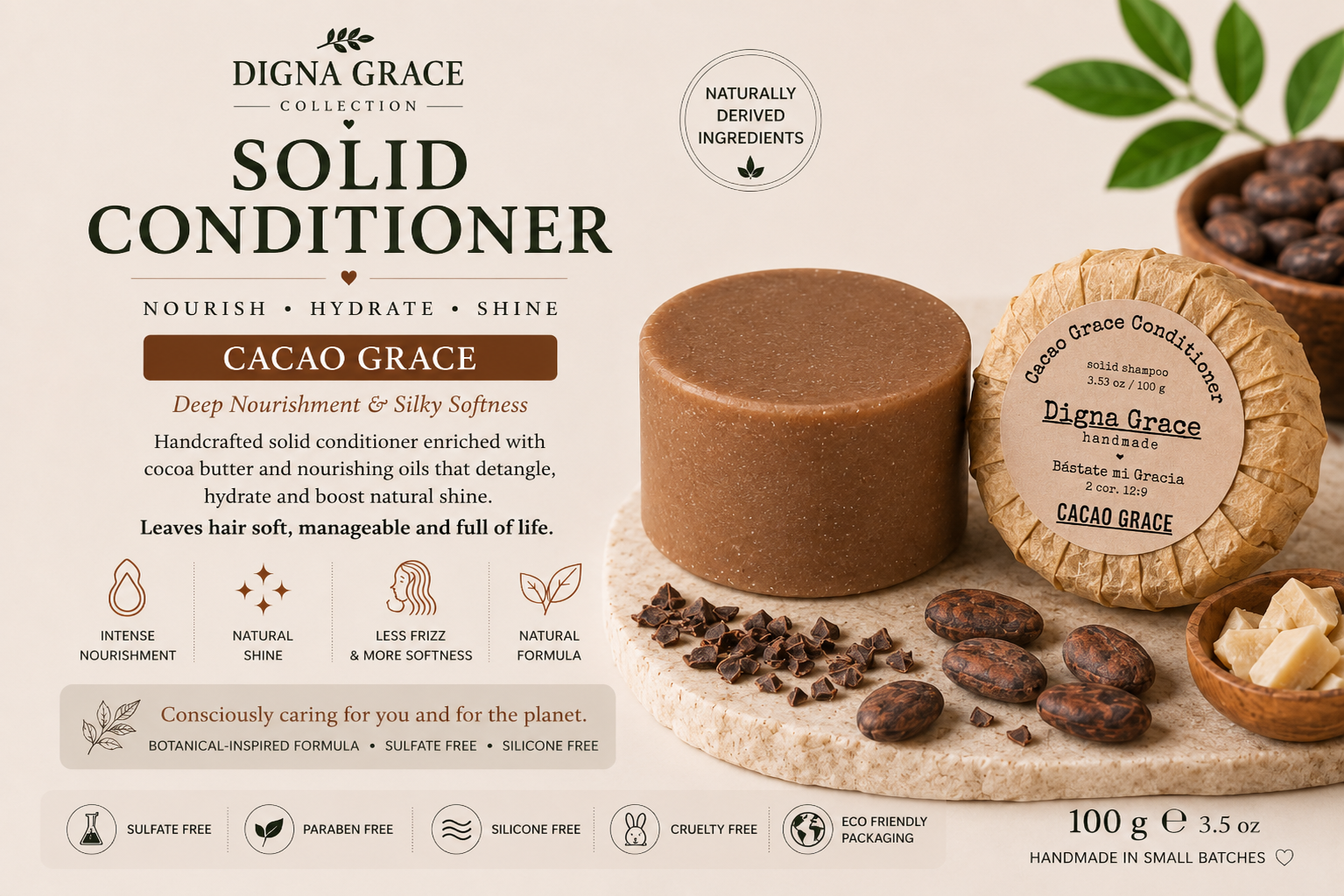 Cacao Grace™ Solid Conditioner