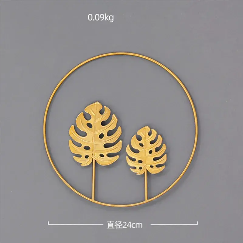 Thumbnail: Nordic Ginkgo Leaf Wall Decor Ornament Iron