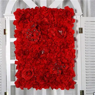Thumbnail: Silk Rose Flower Wall Home Decor Artificial Flower Decoration