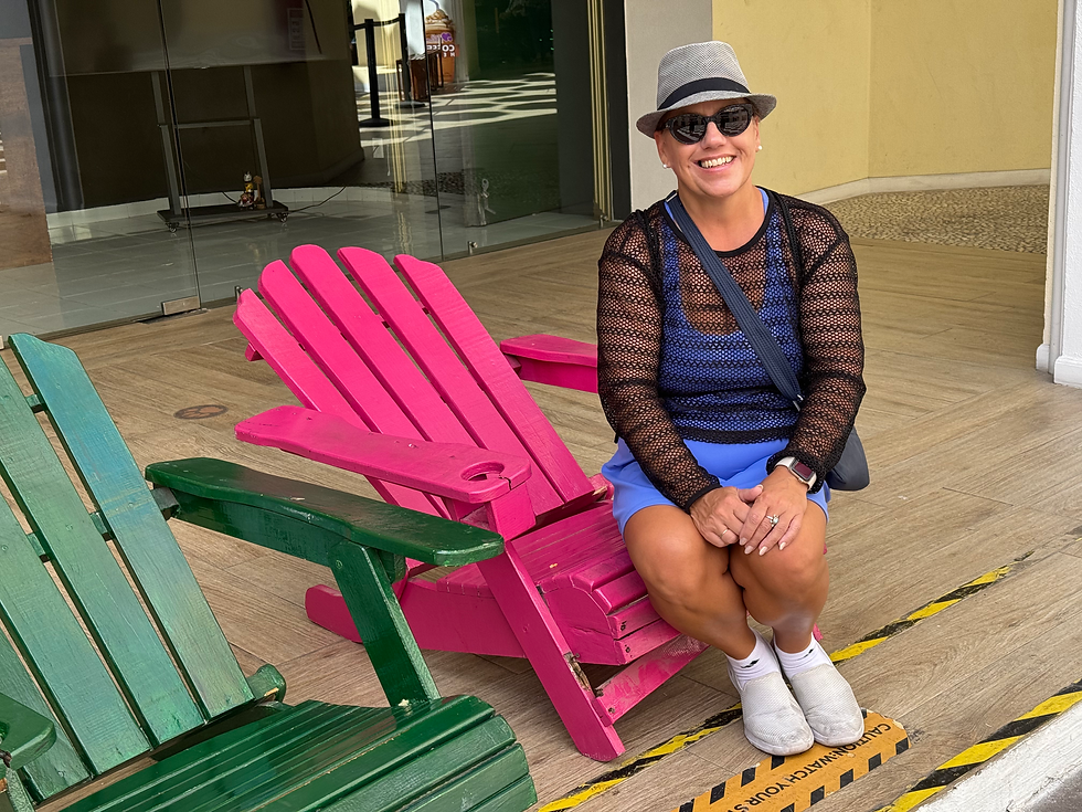 Having a Little fun in Port