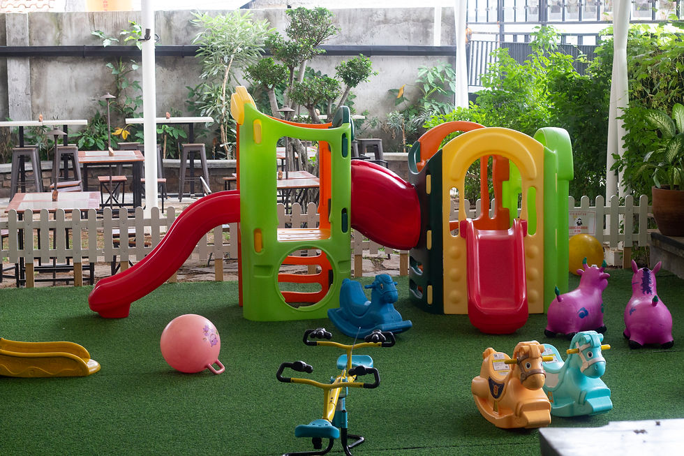 Playground / Musholla / Live Music / Meeting Room / Event Area / Wedding / Birthday Party