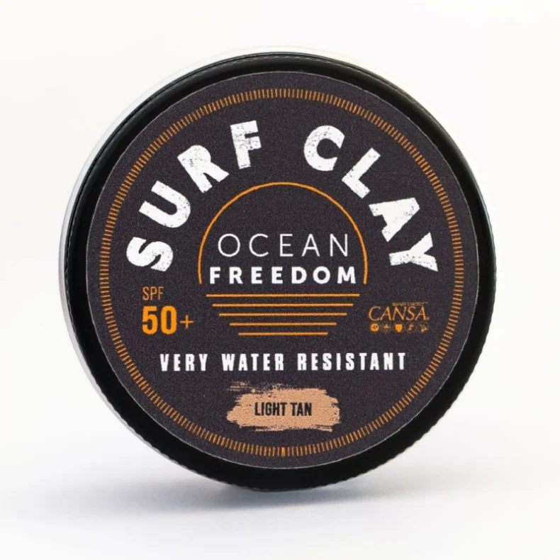 Ocean Freedom - Surf Clay SPF50+ Mineral Zinc Sunscreen Tin 50g Blue main image 0