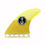 Thumbnail: Captain Fin Thruster small  ST  honeycomb Yellow