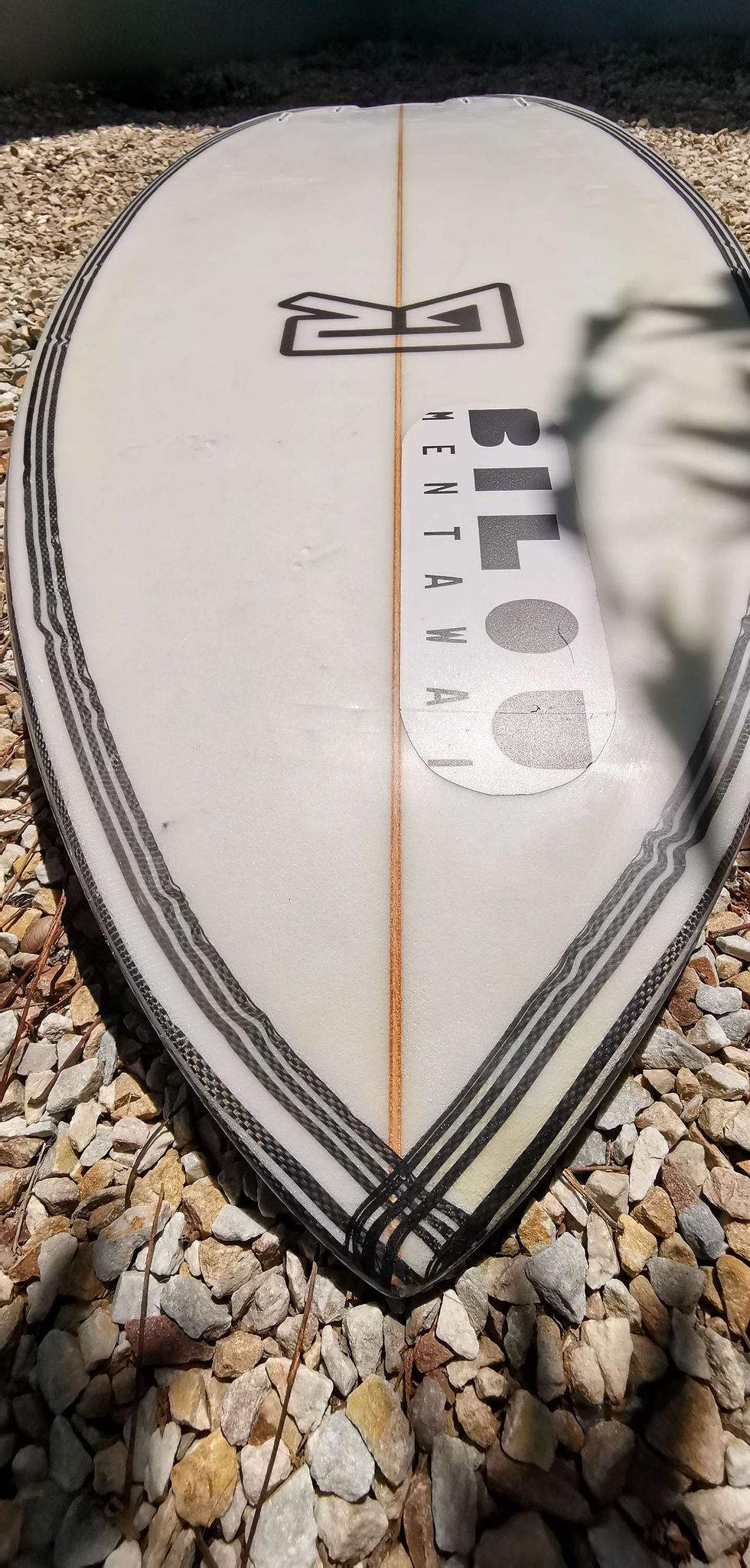 Thumbnail: Glen Row Sanchez shape. Epoxy carbon wrap