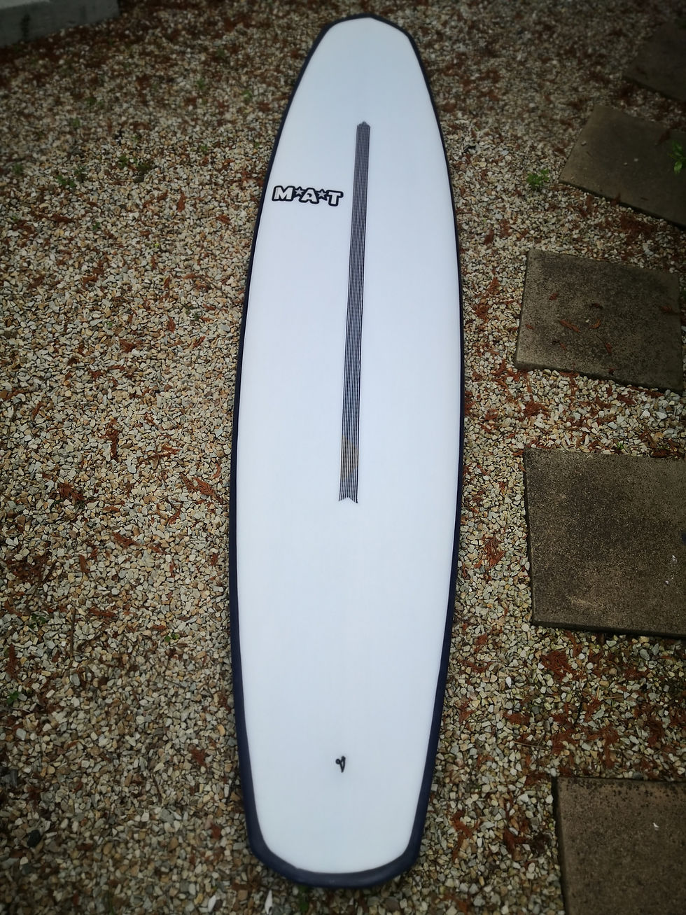 Thumbnail: MAT* Epoxy Longboard 8.9 Carbon fiber rails.