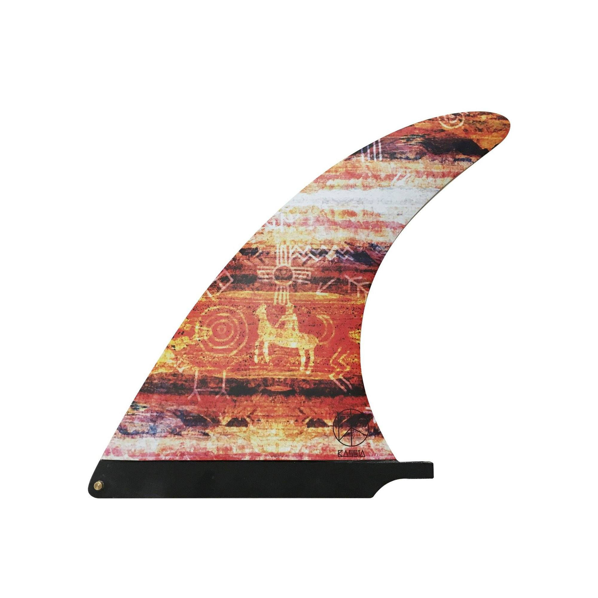 Captain Fin Kassia Meador 9.8 Raked Longboard fin Fiberglass