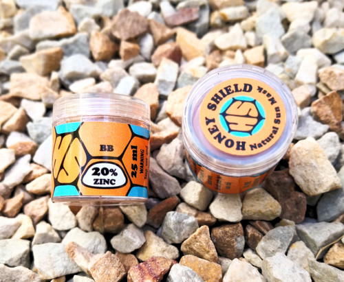 Honey shield sun mask 20% zinc oxide | Surf Garage Supply