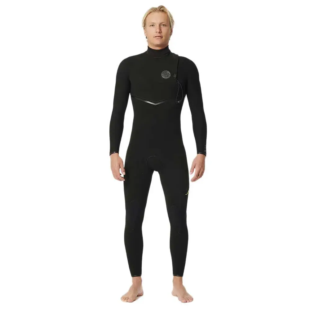 2025 Rip Curl Ebomb mens  4/3 zipperless Black