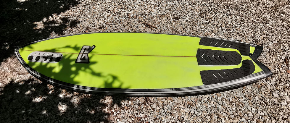 Thumbnail: Glen Row Sanchez shape. Epoxy carbon wrap