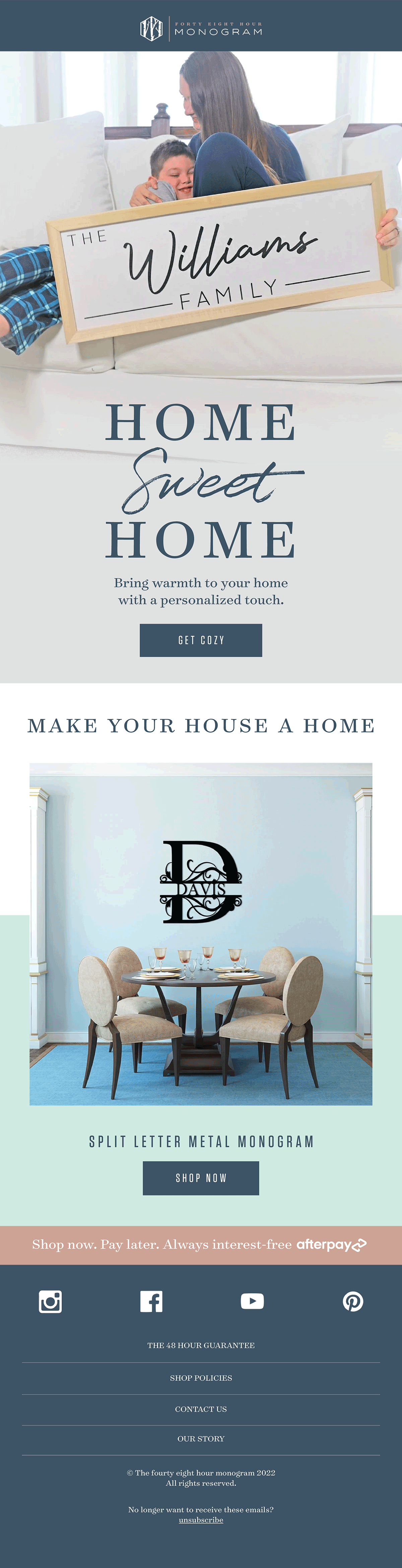 48 Hour Monogram My Site