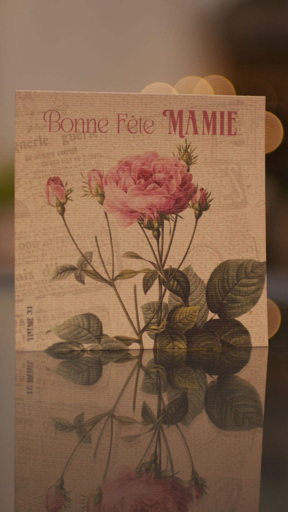 Miniature : Carte à message - "Bonne fête mamie"