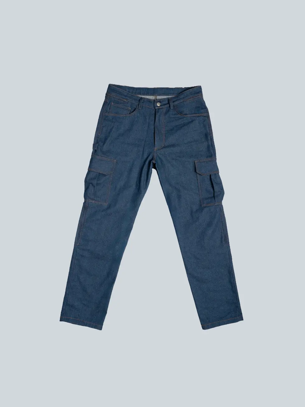 Frontal pantalón moto hombre protecciones kevlar