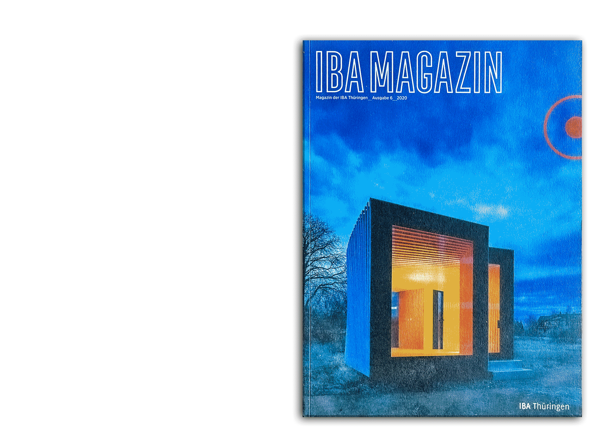IBA-Magazin mit Cover und Inhalt über den Bahnhofladen Rottenbach