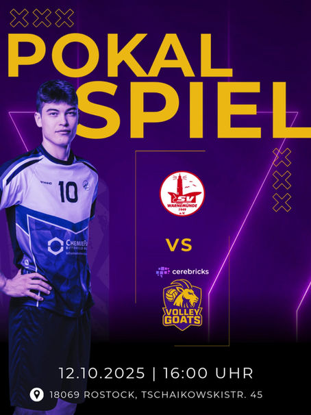 POKALSPIEL gegen SV Warnemünde