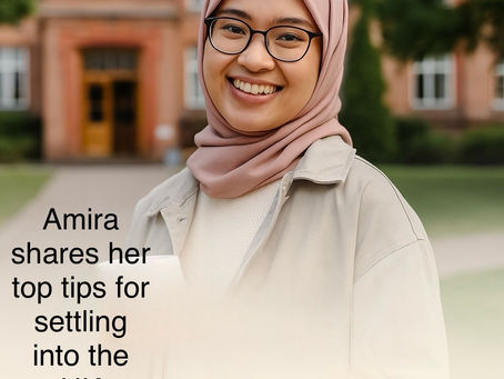 Student Story Spotlight: Amira’s First Week in the UK