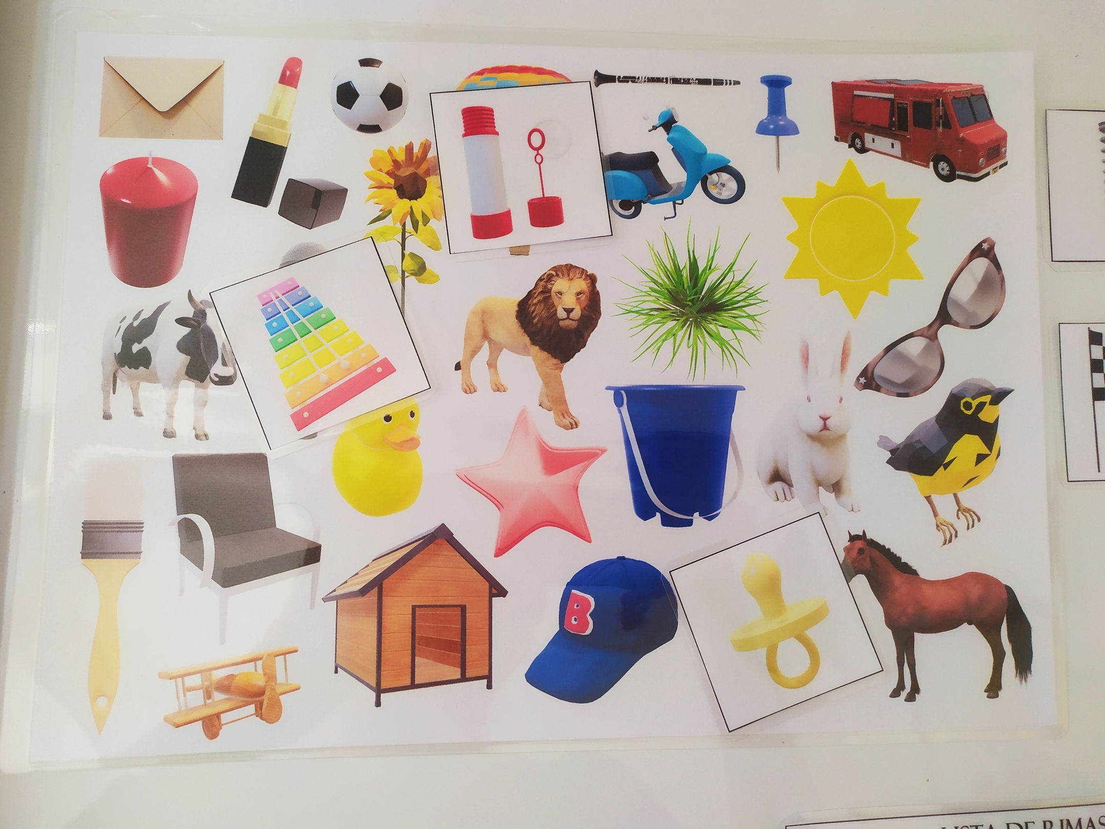 Caça rimas - Pareamento 