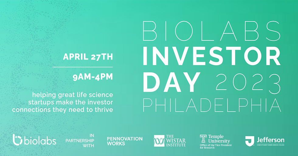 BioLabs Investor Day - Philadelphia