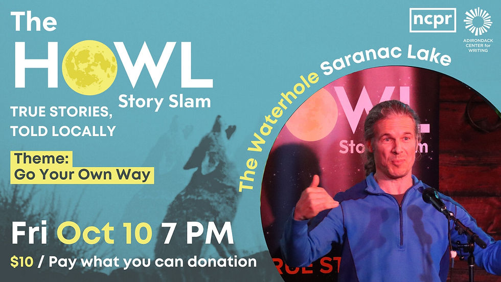 The Howl Story Slam at Waterhole Music Lounge