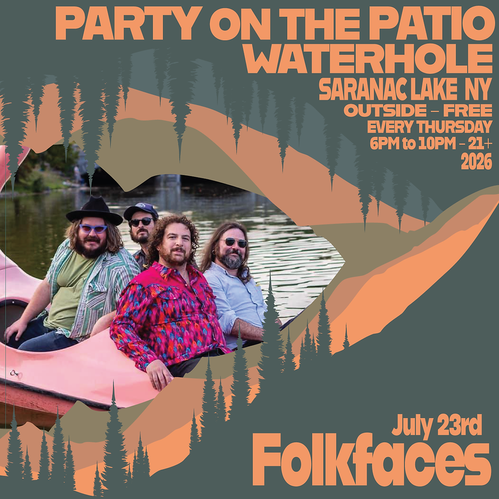 Folkfaces at Party on the Patio