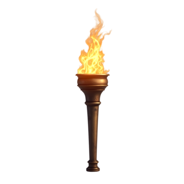 pngtree-torch-with-sleek-and-functional-design-isolated-on-transparent-background-png-imag