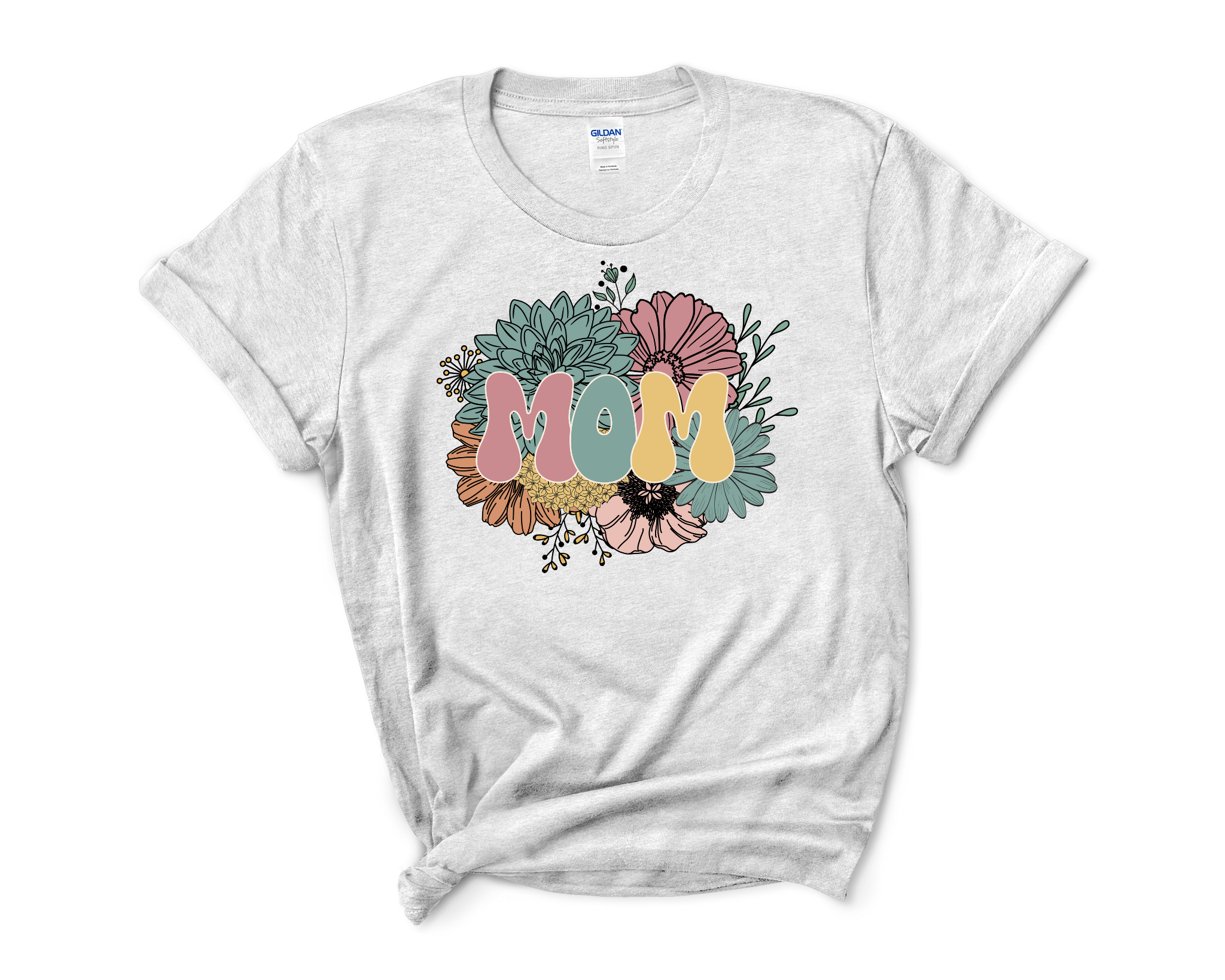 Mom floral tee