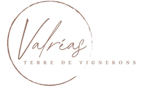 Valréas, terre de vignerons - logo - marron