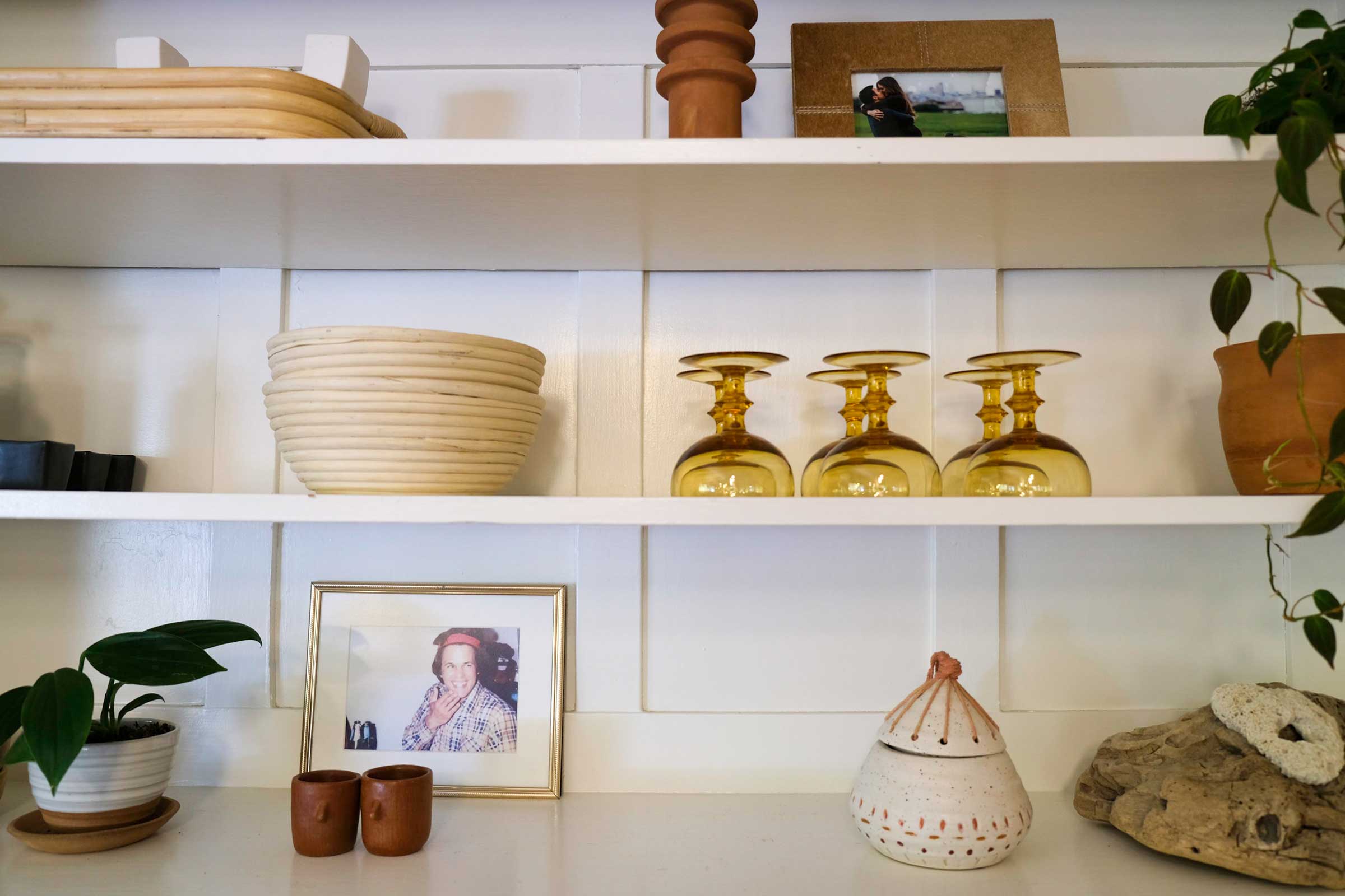 Alli's collection of sentimental treasures.