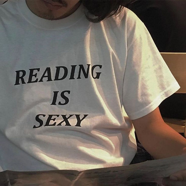 Reading Is Sexy ~ Short-Sleeve Unisex T-Shirt ~ Oversized T-shirt ~ Tumblr Clothing ~ Book