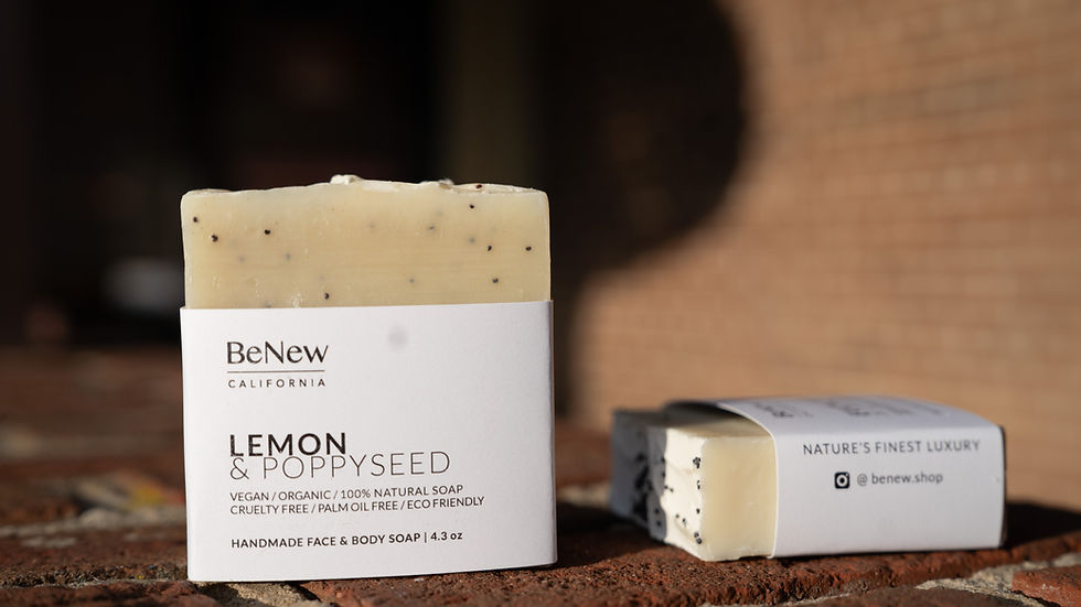 Lemon & Poppyseed Soap