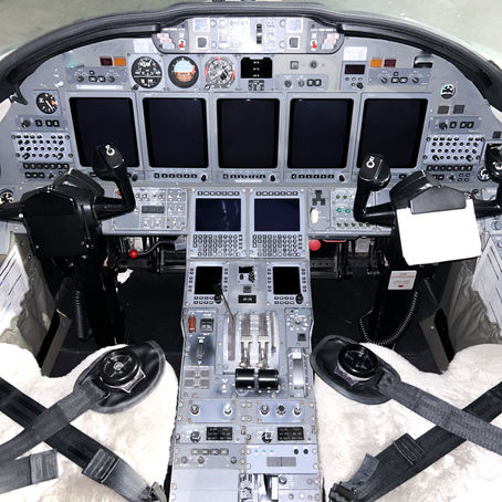 Interior detail at KBED